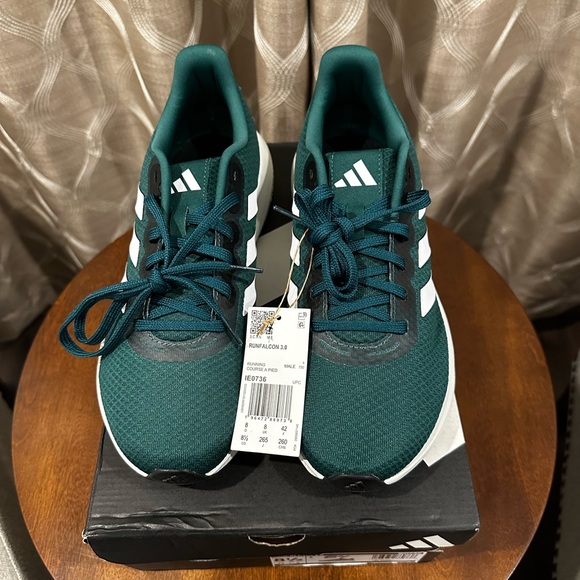 Adidas Men's Runfalcon 3.0 Green Athletic Shoes - Picture 2 of 9